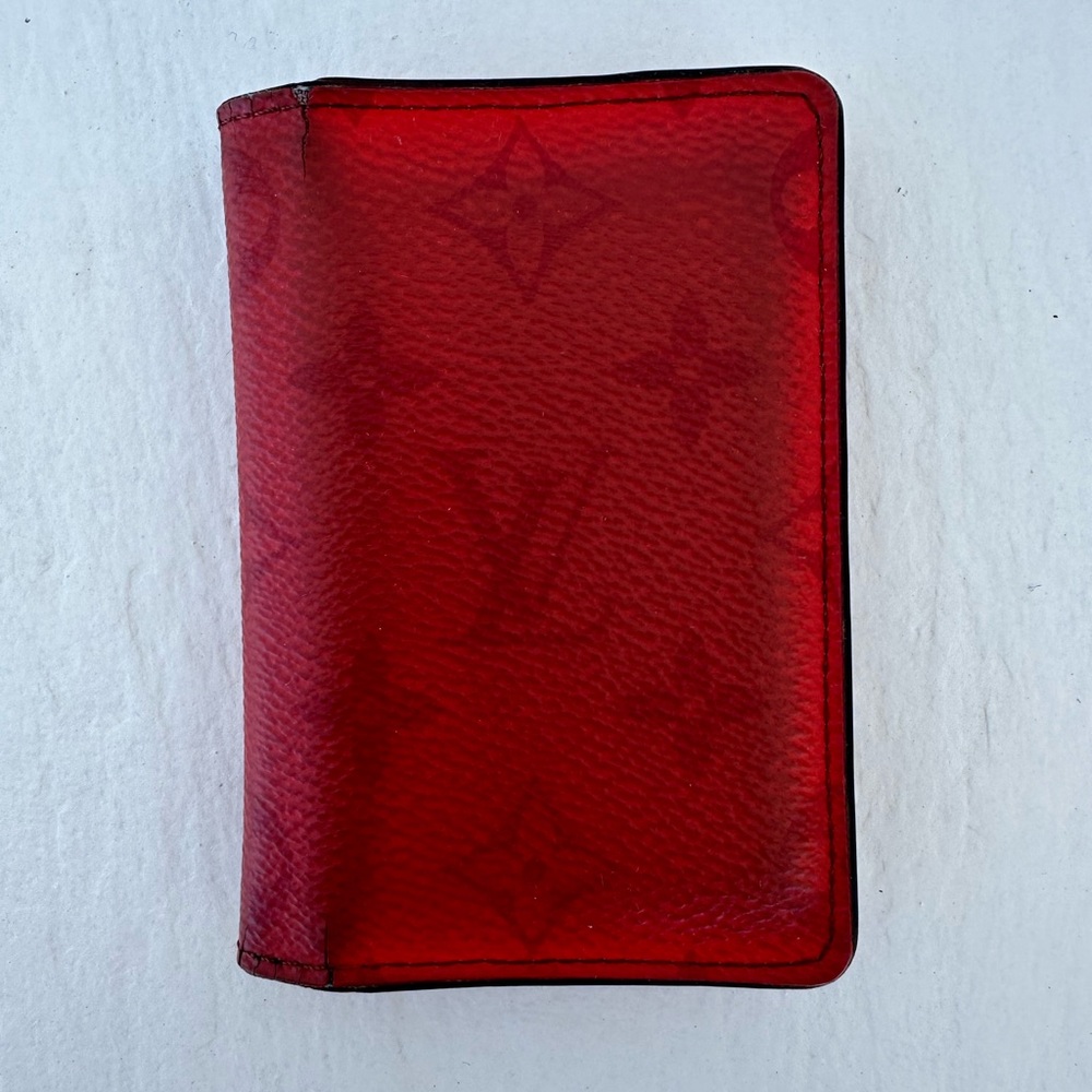 Louis Vuitton Scarlet Monogram Card Case